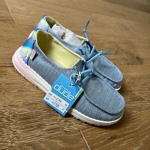 Hey Dude Wendy Youth Sparkle Denim